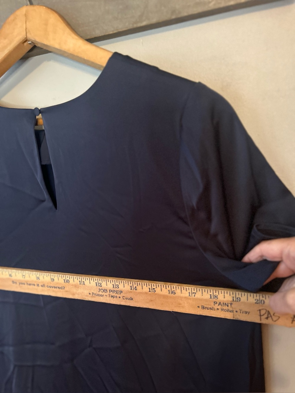 A line Satiny maxi dress with pockets - Picture 9 of 12
